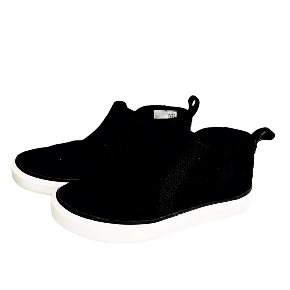 TOMS Bryce High Top Slip-on‎ Sneaker Womens 8 Black
